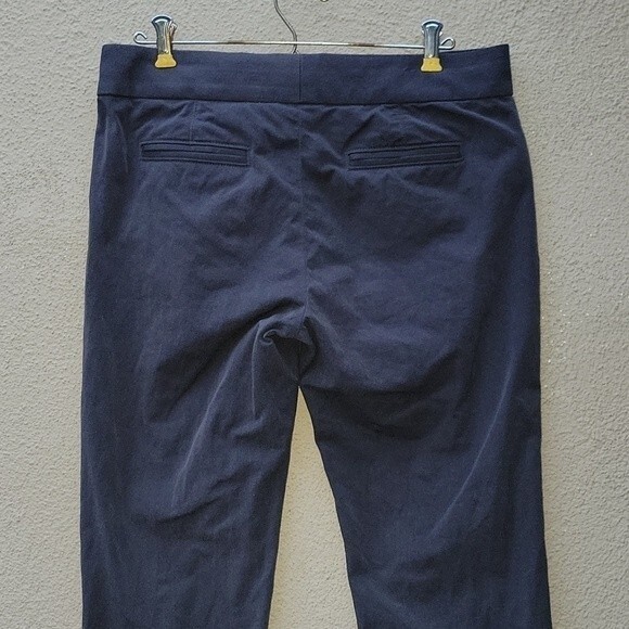 Banana Republic Gray The Martin Fit Career dress yoga ATHLEISURE Slacks 8 - Picture 8 of 12